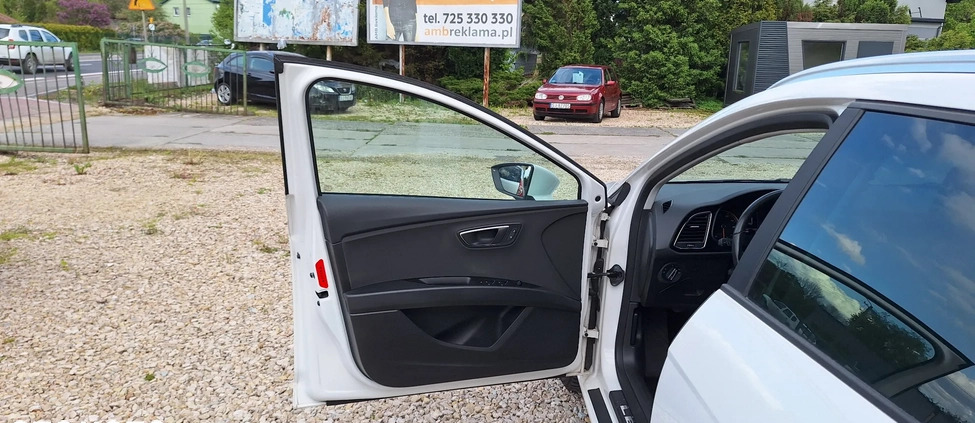 Seat Leon cena 41000 przebieg: 135470, rok produkcji 2014 z Jaworzno małe 631